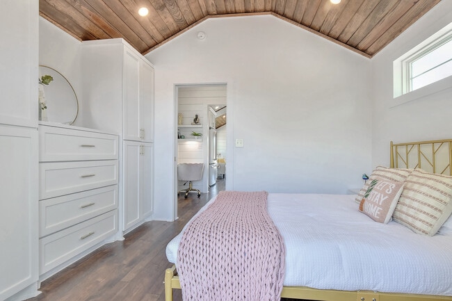 bedroom has built ins with 2 closets and dresser - 2510 Private Road 1180