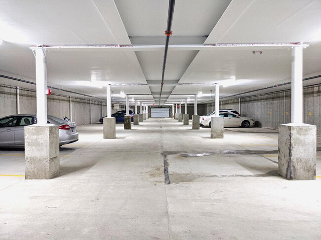 Underground Parking - Edgeview Apartments