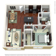 1 Bedroom 1 Bath Deluxe SR