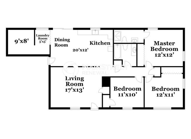 Photo - 3 Bedroom Pet-Friendly Home in Conyers, GA with Main Street Renewal