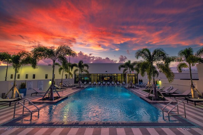 Enjoy the sunsets while you unwind at our rooftop pool - Windsor Ludlam Trail