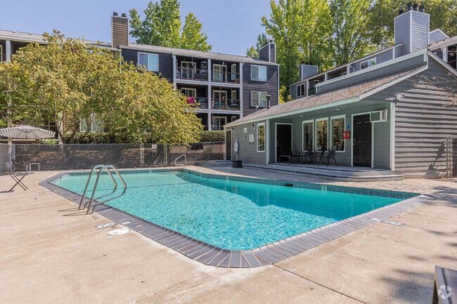 Pool - Oak & Iron Flats by Trion Living