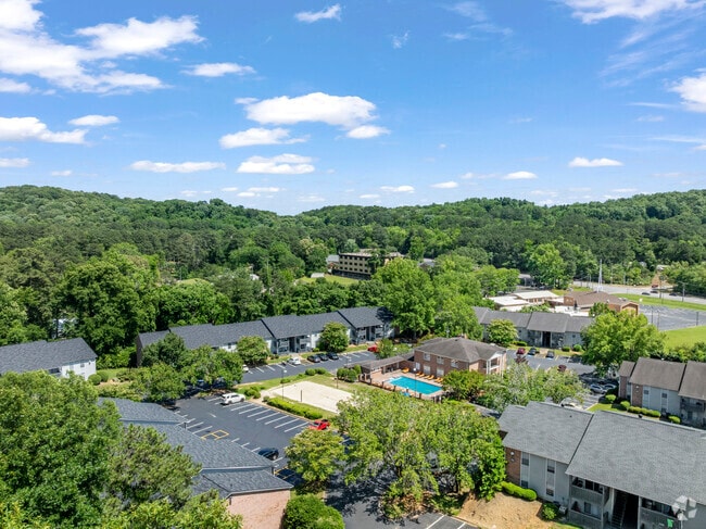 Aerial Context - Ascot Place Apartments