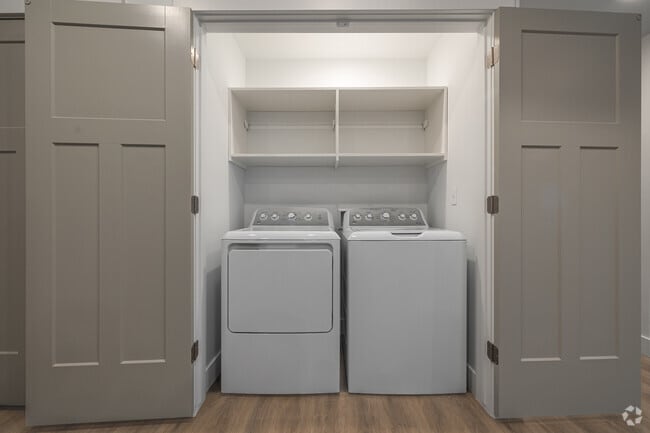 3BR, 2BA - 1.230SF - Laundry - Wall and 17th Affordable