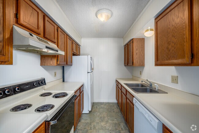 2 habitaciones, 2 baños - 960 pies cuadrados - Cocina - Deer Creek Apartments