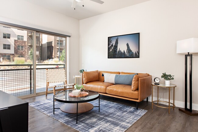 Living Room - L3 at Green Leaf Lofts