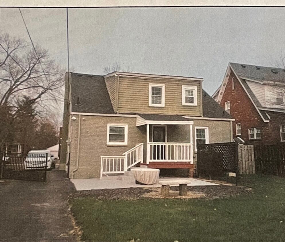 Back of the house - 133 Brown Ave