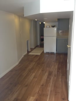 Open area inside front door - 579 Lansdowne Av
