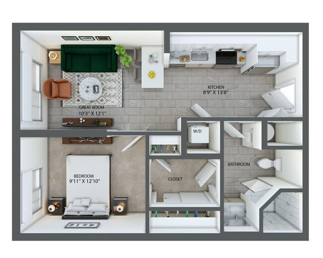 Interior Photo - The MID Apartment Residences