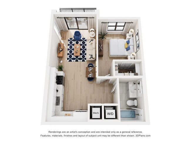 Plano de planta - Beacon Hill at Princeton