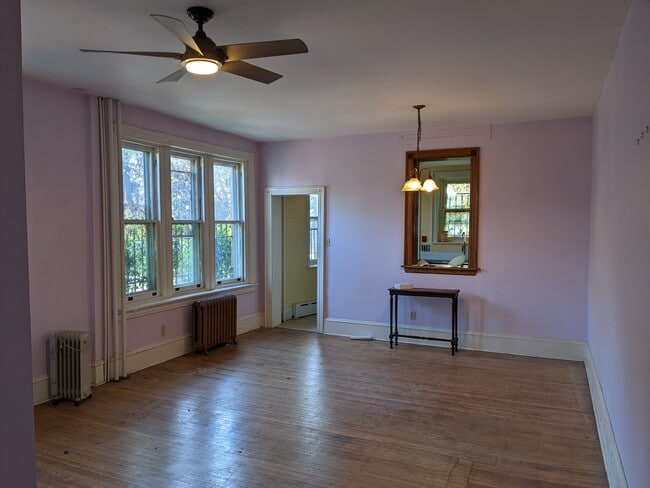 Living Room / Dining Room - 450 S 43rd St Townhome