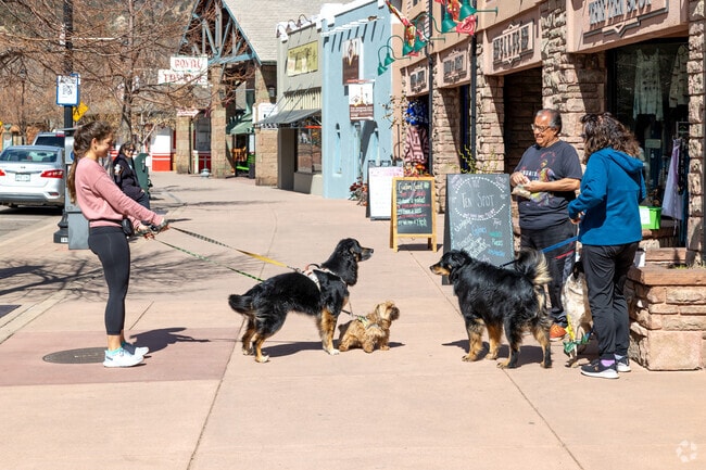 Enjoy time with friends at the local shops in Colorado Springs..