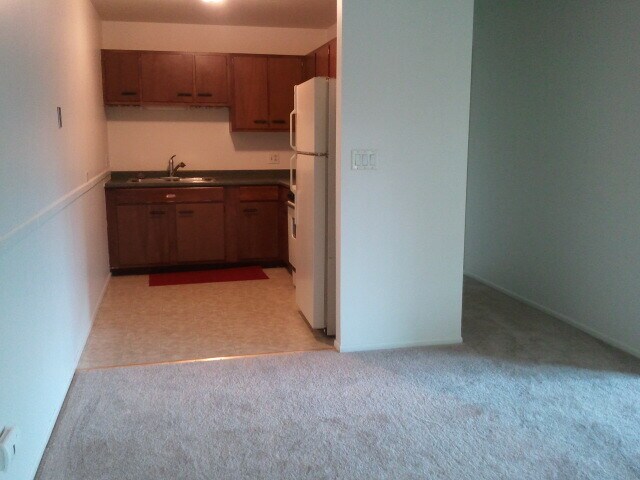 Una habitación, cocina - Terrace Oaks Apartments