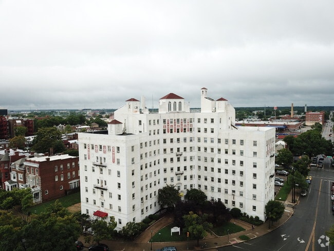 Aerial - Liberty Circle Apartments