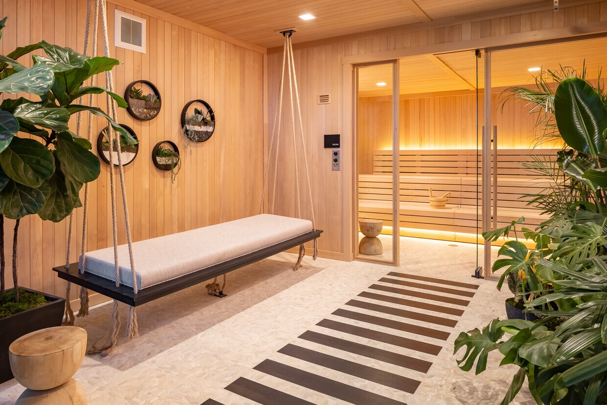 Sauna y solárium - Platform Apartments
