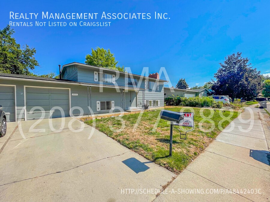 Large 4 Bedroom Home by Capital High School House for Rent in Boise