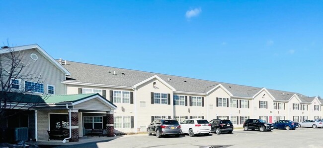 Rear entrance - Parkview Senior Apartments