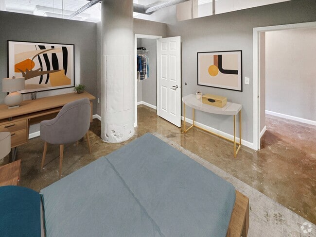 Spacious Bedroom - Cold Storage Lofts
