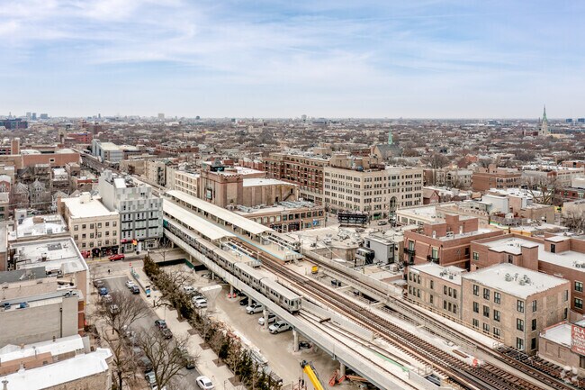 Aerial View - 3130-3144 N Sheffield Ave