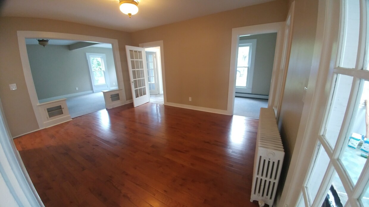 New hardwood dining room - 28 Elm St