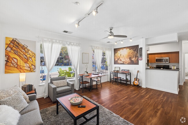 4BR, 2BA - 1,115SF - Living Room - Dining Room 2 - Element