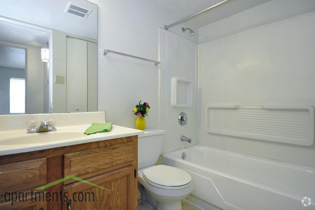 Bathroom - Lackland Plaza Apartments