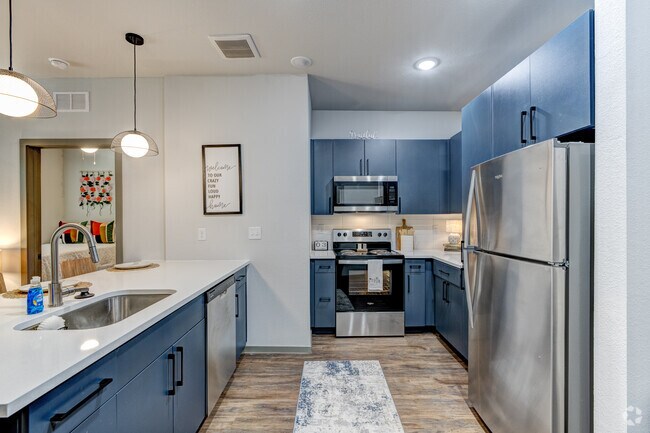 2 habitaciones, 2 baños - 765 pies cuadrados - Cocina - Global College Station