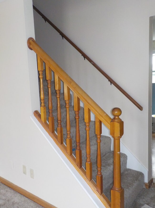 Stairs to 2nd floor - 114 E Cumberland Rd
