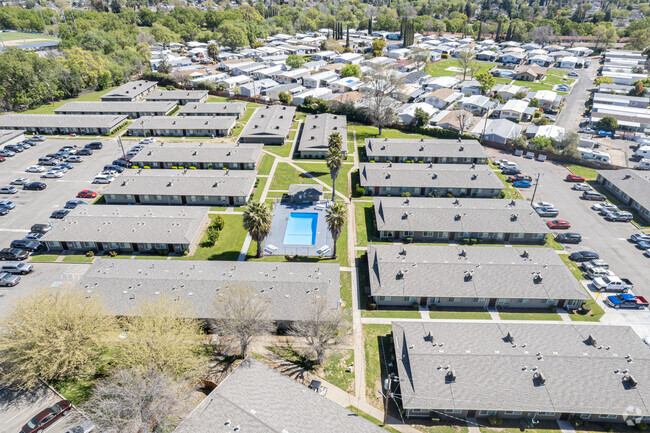 Aerial Photo - Alamo Garden Apartments - Income Restrictions