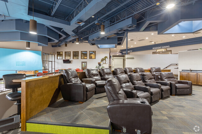 Seating Area in Lobby - Central Plaza Living