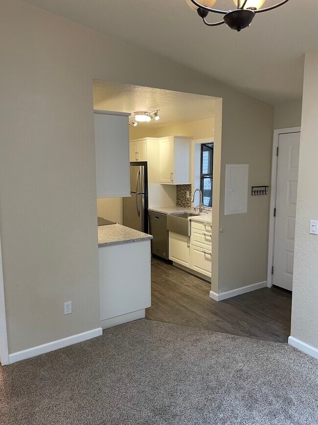 Kitchen from living area - 9512 1st Ave NE
