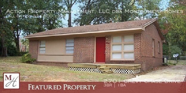 2701 Chevy Chase Dr Montgomery Al 36107 House For Rent In