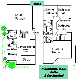 Apartamento A - Stonegate Townhomes