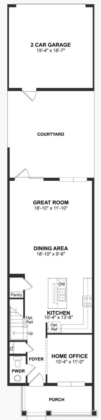 1.° piso - 10358 Spring Arbor Ln