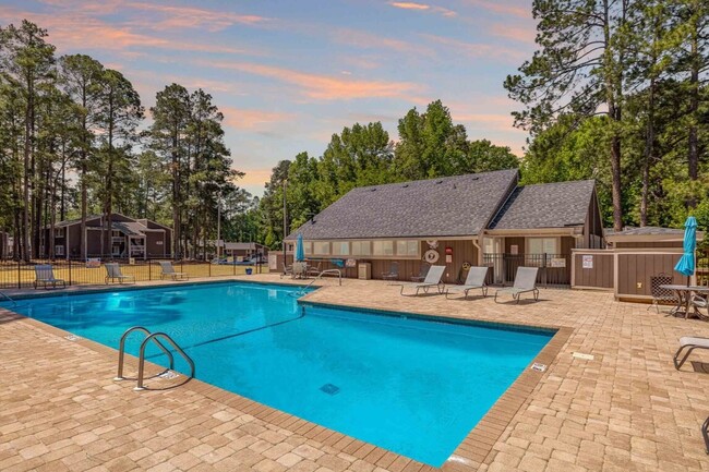 Sparkling Swimming Pool at Keystone Apartments in Fayetteville, NC - Keystone Apartments