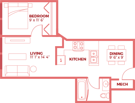 Interior Photo - The Lofts Apartments