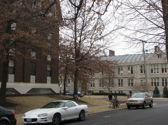 Across the street from campus - University Place Apartments