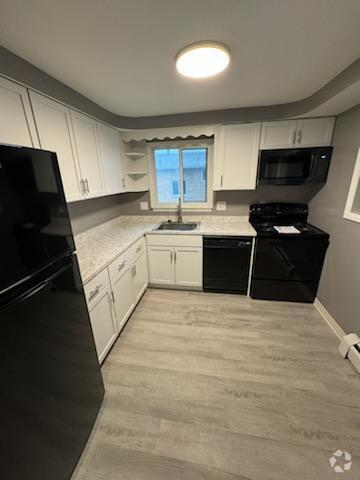 128-6 2 bedroom Kitchen - JJN Properties at Polk Street