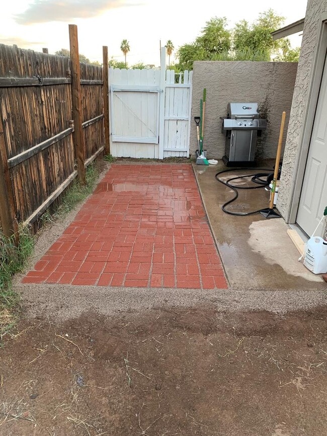 Unit 1 Backyard - 1308 W 3rd St