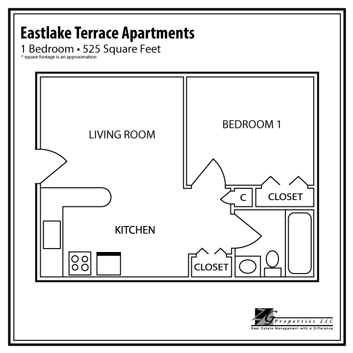 Maple Eastlake Apartments – 1 Bedroom