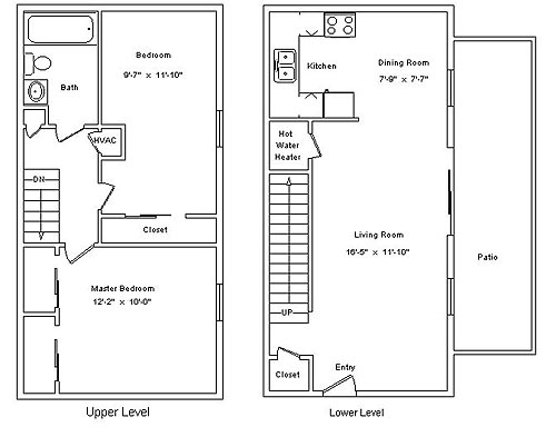 2BR/1BA TH - Valerie Woods Apartments