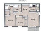 Two Bedroom Apartment