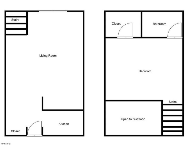 1BR/1BA - NorthPark Apartments