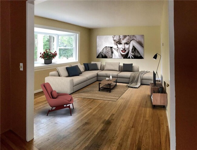 Living Room with Bay Window - 2595 Ashford Rd NE