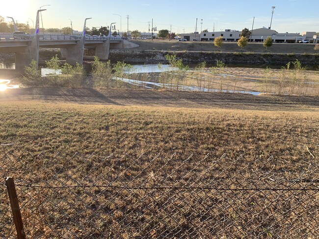 Back yard looking at the Kansas River - 1555 S Gold St