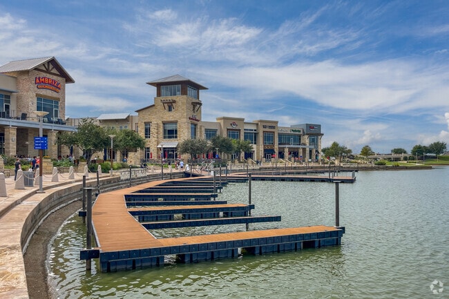 The Boardwalk at Town Lakes meets all the retail and restaurant needs of Copper Lakes residents.