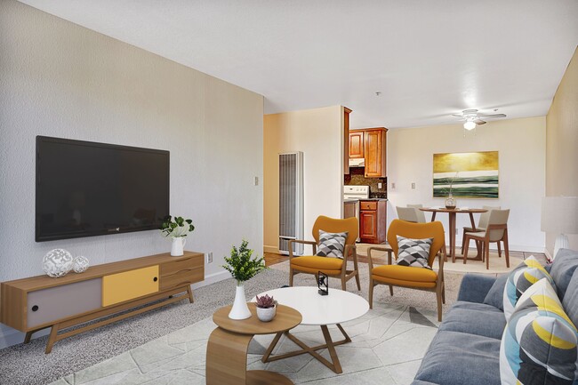 Living Room - Sunhill Apartments