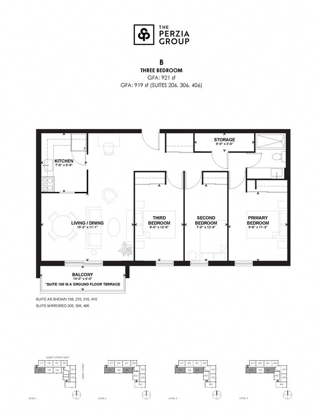 Floorplan - 615 Albert St. W.