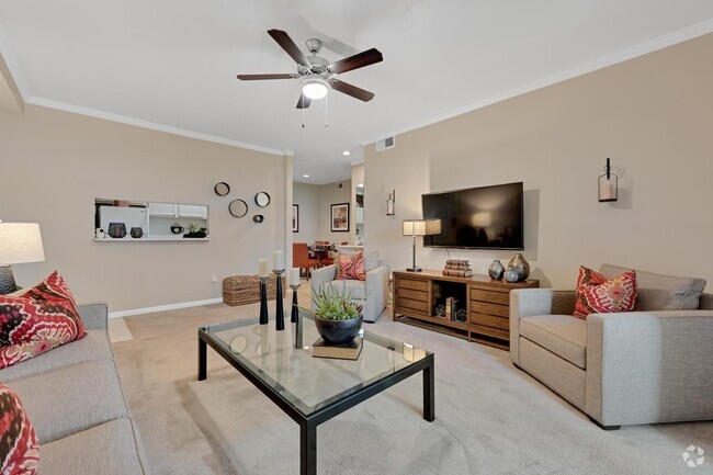 Spacious Living Rooms - Eagle Ranch Apartments