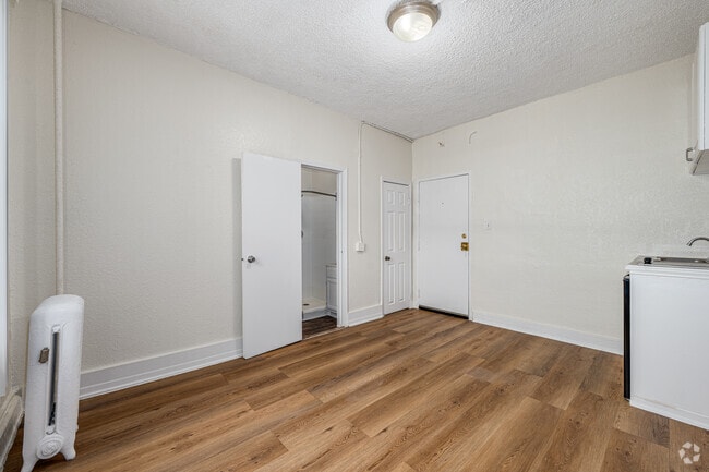 1BR, 1BA - 370SF - Living Room - The Charleston Apartments- Great Studio and One Bedroom Apartment Home for Rent Near Downtown LA!
